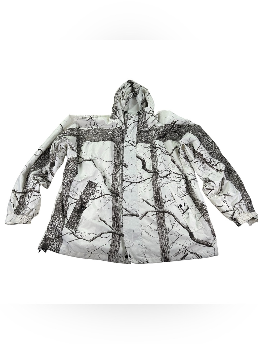 Huntworth Ackley Snow Camo Hunting Jacket Men’s XL Waterproof Gorpcore Outdoor